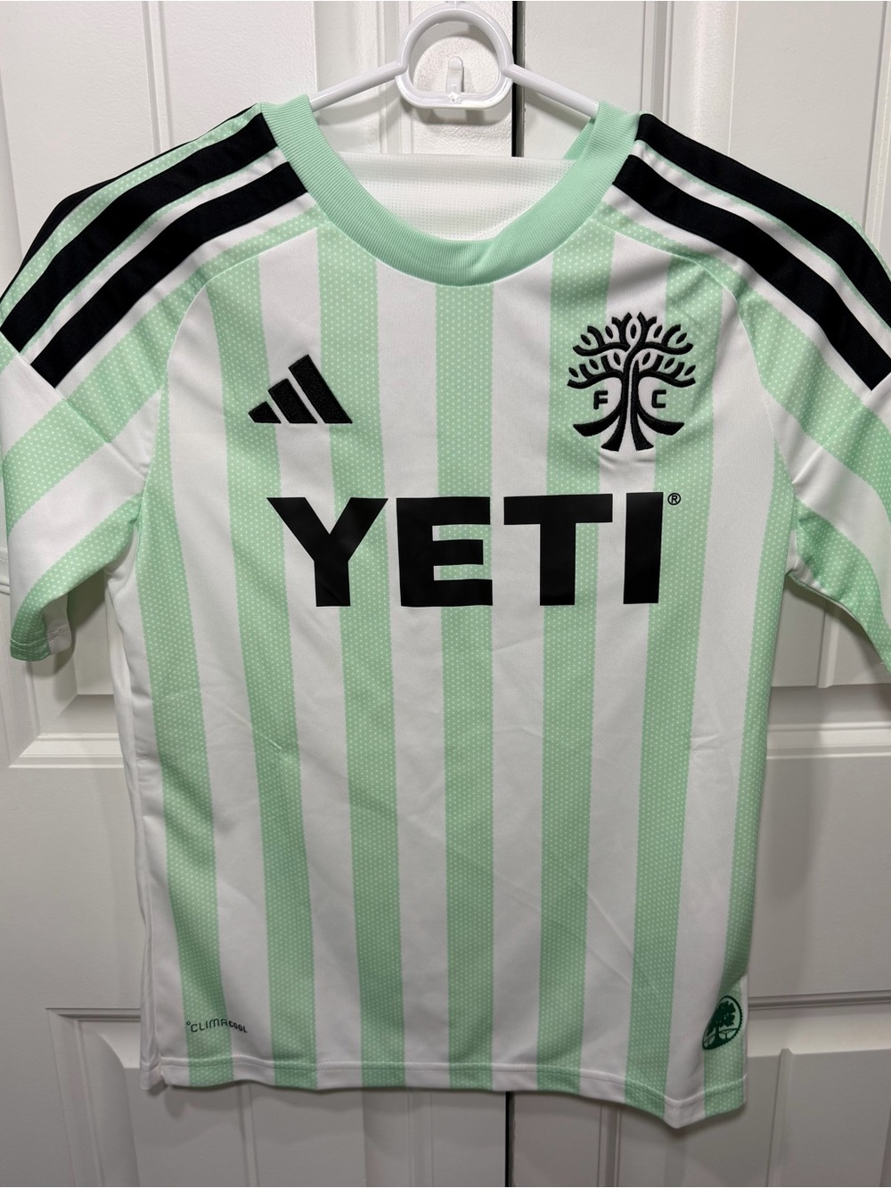 Adidas Austin FC MLS Home Soccer Jersey Youth Medium 11-12 NWT